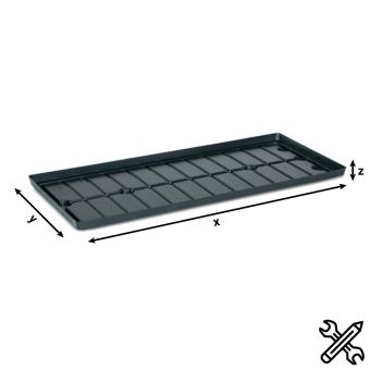 Bandeja de agua a medida