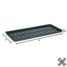 Bandeja de agua a medida